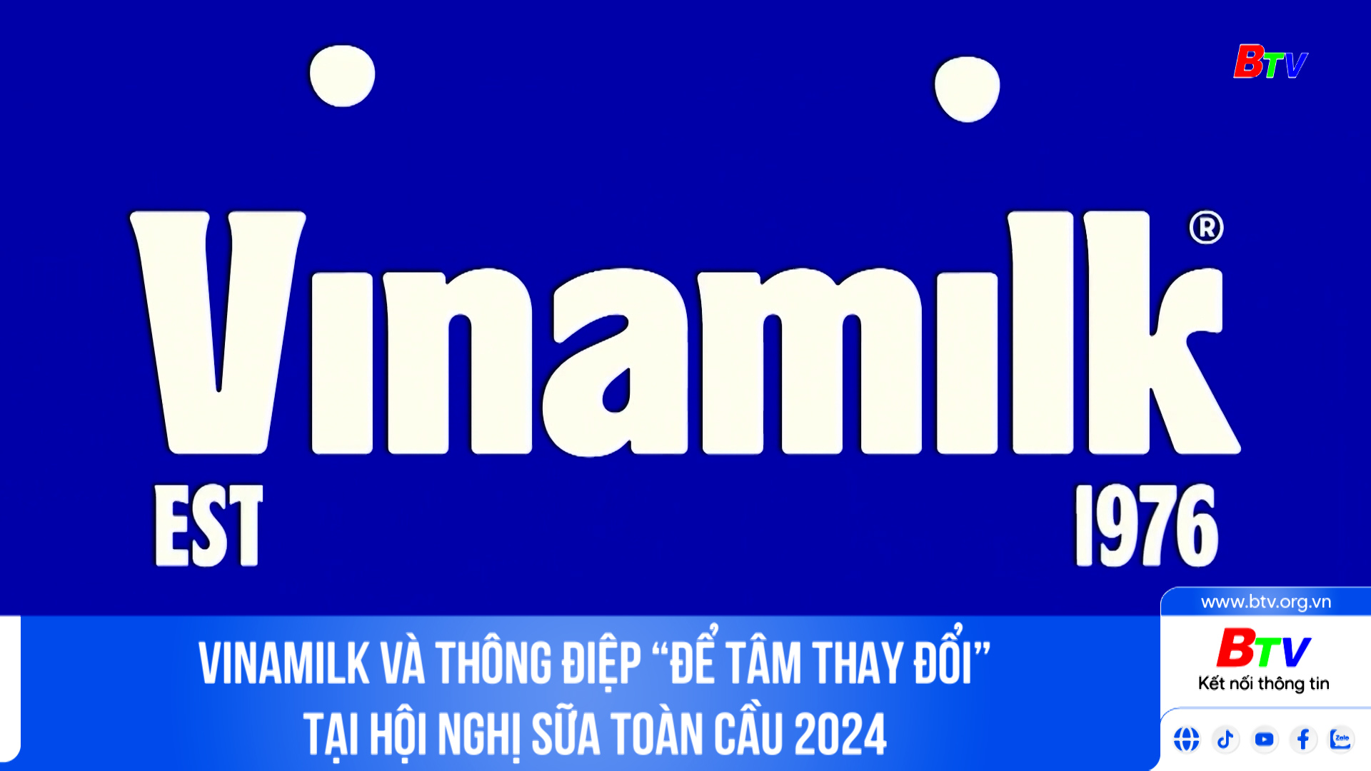 Vinamilk và thông điệp “Để tâm thay đổi” tại hội nghị sữa toàn cầu 2024